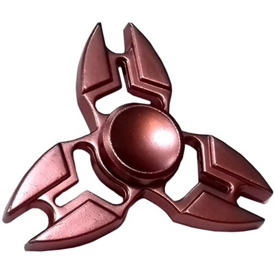 Спиннер Hand Spinner бордовый (в банке) 1 шт