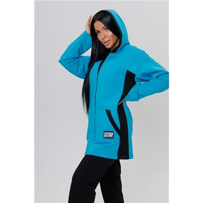 Женский костюм с брюками 2146/1 / Бирюзовый