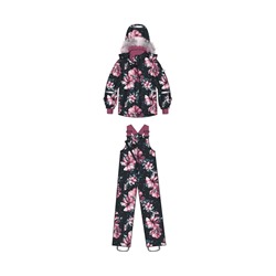 Комплект зимний для девочки: куртка, полукомбинезон