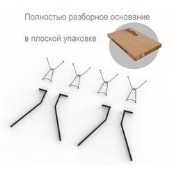 Подстолье SHT-TU34-P металлическое
                        черный муар