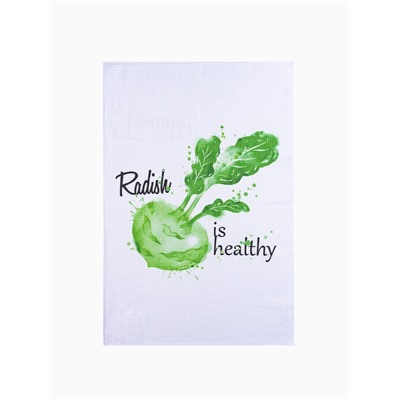 Полотенце Доляна Radish, 40×60±3 см, 100% п/э, микрофибра