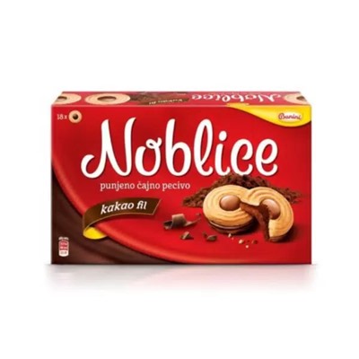 Печенье сэндвич Noblice Original с какао начинкой 222 гр.