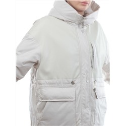 M24-211 LT. BEIGE Куртка демисезонная женская (100 гр. синтепон)