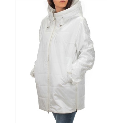 BM-81 WHITE  Куртка демисезонная женская (100 гр. синтепон)