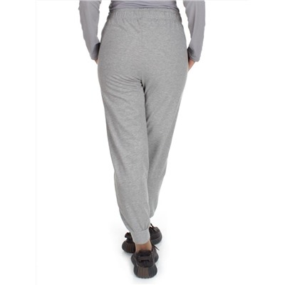 Q-01 GRAY Брюки спортивные женские (85% хлопок, 15% полиэстер)