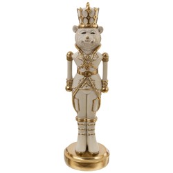 GAEM Фигурка декоративная "Солдатик-медведь", L9 W9 H31 см