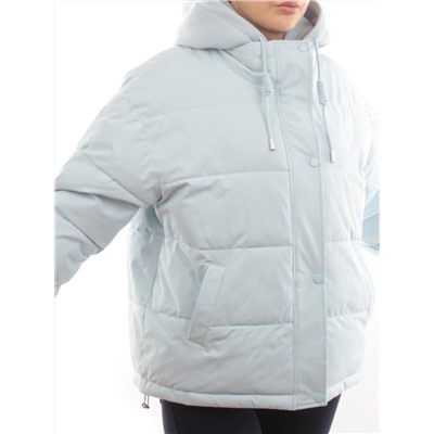 H24-088 LT. BLUE Куртка демисезонная женская (120 гр. холлофайбер)