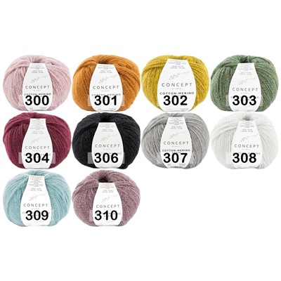 Пряжа Concept Cotton-Merino Glam