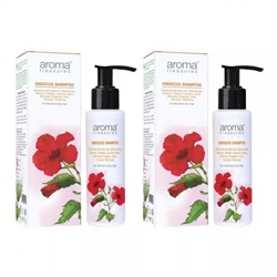 Шампунь с Гибискусом (2 х 100 мл), Hibiscus Shampoo, произв. Aroma Treasures