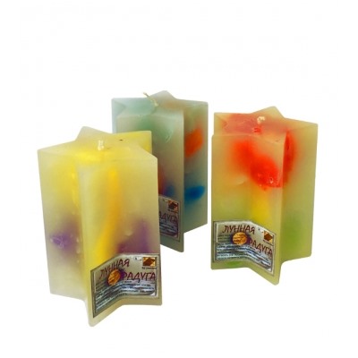 Мистическая свеча "Лунная Радуга"