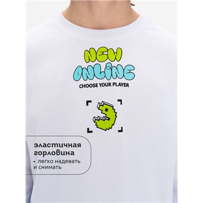 Джемпер для мальчиков Белый(2)