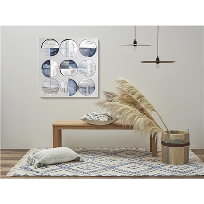 Светильник подвесной Vinger, Ø38х8 см, бежевый