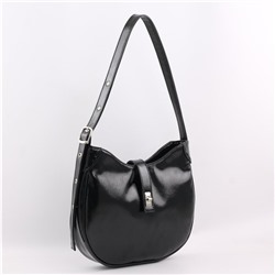 Сумка 328 лак черный