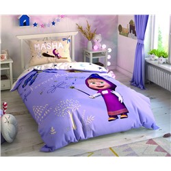 Лицензионное Постельное Бельё Ранфорс Masha And The Bear Magical - TAC
