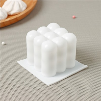 Молд Доляна «Рафаэль», силикон, 6×6×6 см, белый