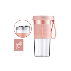 Блендер портативный "Juicer cup", peach, USB, (18*8 см)