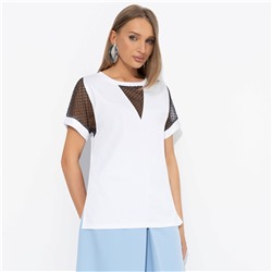 Футболка комбинированная, Всегда нарядна (extra)