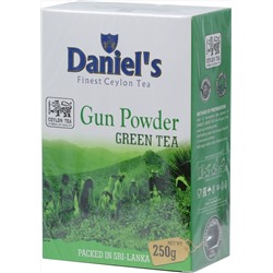Daniel's. Gun Powder green tea 250 гр. карт.пачка