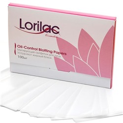 Матирующие салфетки для лица Lorilac Oil-Control Blotting Papers 100 шт