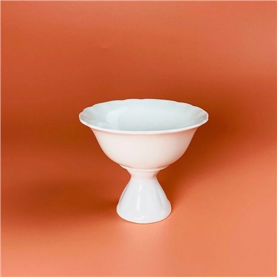 133-447 Креманка 12x10см ШАРМЕЛЬ в под.уп.(х24)Фарфор