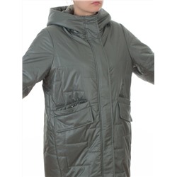 9616 GREEN Куртка демисезонная женская (100 гр. холлофайбер)