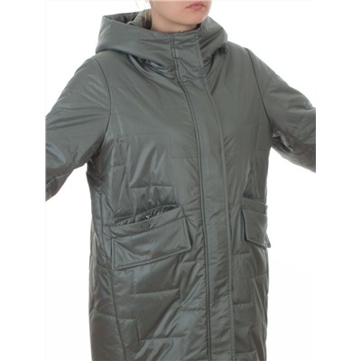 9616 GREEN Куртка демисезонная женская (100 гр. холлофайбер)