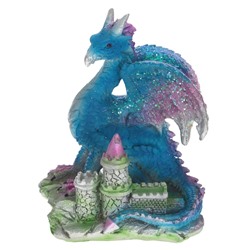 Фигурка декоративная "Дракон", L10 W8 H12 см, 2в.