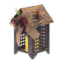 GAEM Изделие декоративное с подсветкой "Домик" (3хAAA н/п), L16,5 W22 H27,5 см