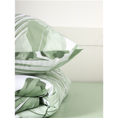 КПБ Этель дуэт Tropics (вид 2) 143*215 см  2 шт,220*240 см,70*70 см  2 шт,поплин 125 г/