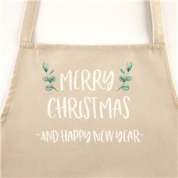 Фартук Этель Beautiful Сhristmas 60×70 см, 100% хлопок, саржа 190 г/м²
