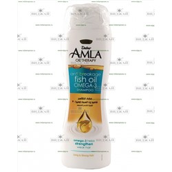 Крем-шампунь Dabur Amla (fish oil) против ломкости волос с рыбьим жиром