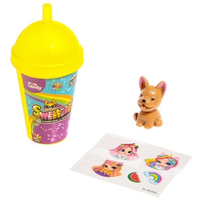 Набор Sweeteees, игрушка в красивой баночке, МИКС, уценка (нет конфет)