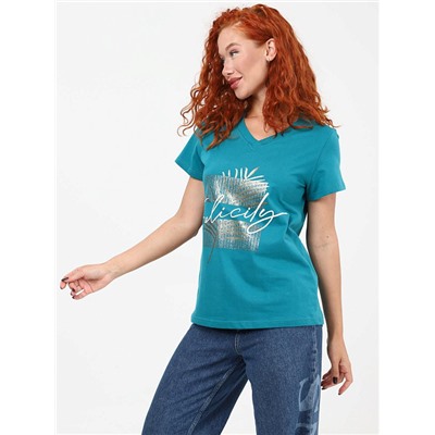 Футболка Колеус петроль ИвК