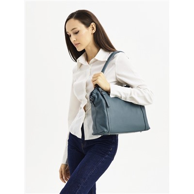 JS-1923-70 голубая сумка женская (кожа) Jane's Story