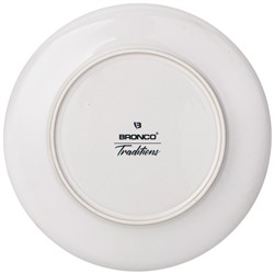 ТАРЕЛКА ОБЕДЕННАЯ BRONCO "TRADITIONS" 25,5 СМ (МАЛ.УП.=4ШТ./КОР=16ШТ.)