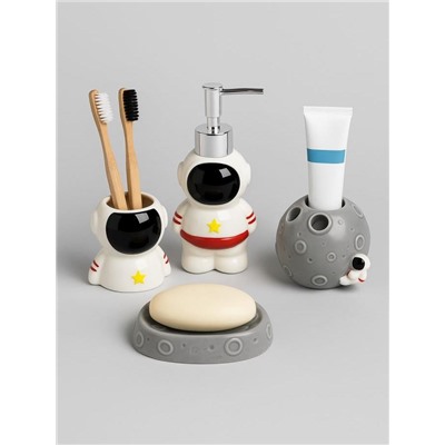 Набор для ванной комнаты «Astronaut» (набор 4 шт.)