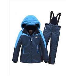Горнолыжный костюм зимний для мальчика голубого цвета 9431Gl