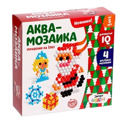 Уценка Аквамозаика «Дед Мороз и Снегурочка», подвес на ёлку