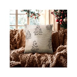 Наволочка декоративная новогодняя «Этель. Зимний лес» 40×40 см