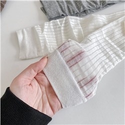 Summer thin breathable colored cotton socks, mid-length