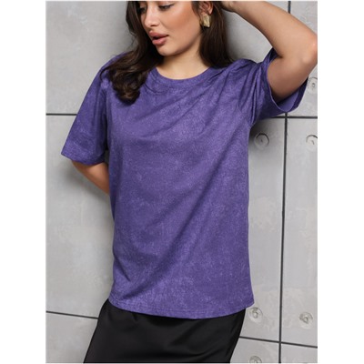 Футболка "Винтаж" фиолет женская