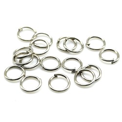 Колечко соединительное Ø 6мм, цв.стальной, упаковка 50шт.