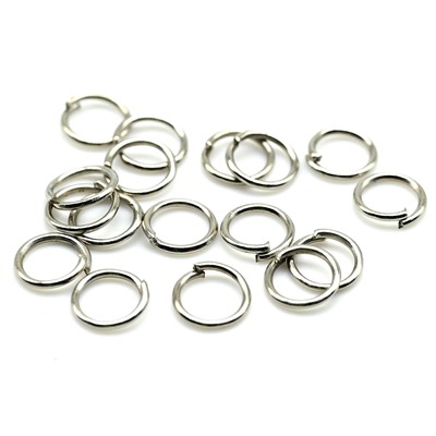 Колечко соединительное Ø 6мм, цв.стальной, упаковка 50шт.