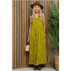 Сарафан Нерея (лайм) П13546-1М
