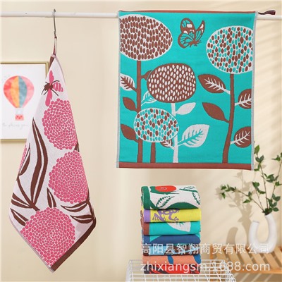 Retro gauze soft scarf, towel for face washing, double-sided wet wipes, does not fade