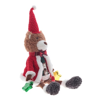 GAEM Игрушка набивная с подсветкой "Медвежонок", (AAAх2 н/п), L20 W13 H56/30 см