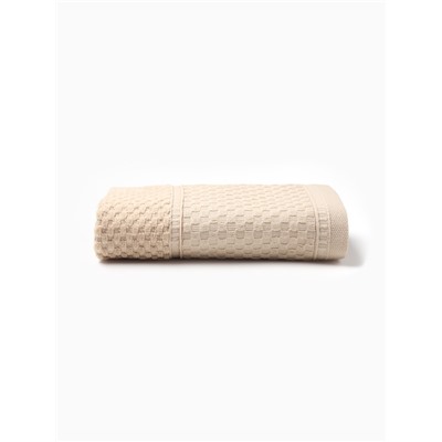 Полотенце махровое LoveLife «Ордос» 30×50 см, бежевое, 100% хлопок, 430 г/м²