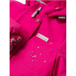 Комплект утеплённый для девочки NIKASTYLE 7м2225 Фуксия графит