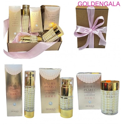 Набор косметики для лица в боксе BIOAQUA антивозрастной с экстрактом жемчуга тип 2