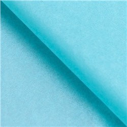 Бумага упаковочная тишью, тиффани, 50×66 см